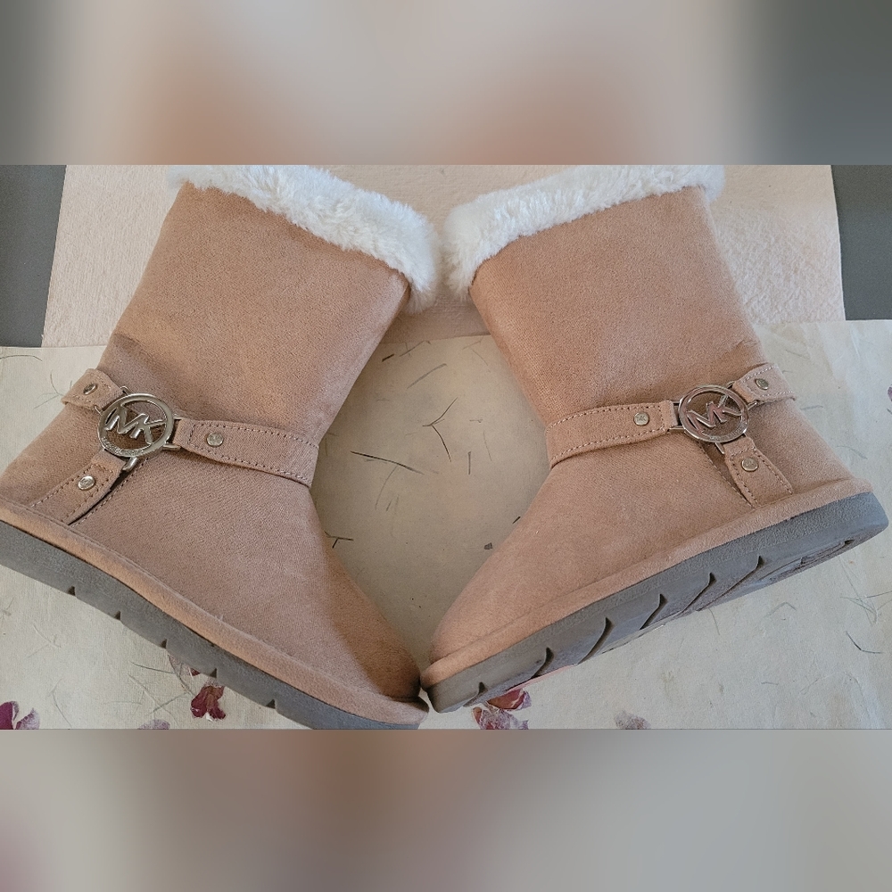 Michael kors fur lined boots
